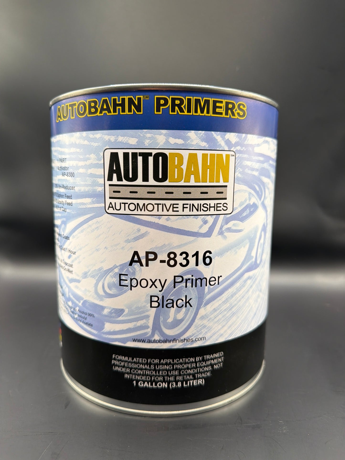 Autobahn AP-8316 - Epoxy Primer - Black