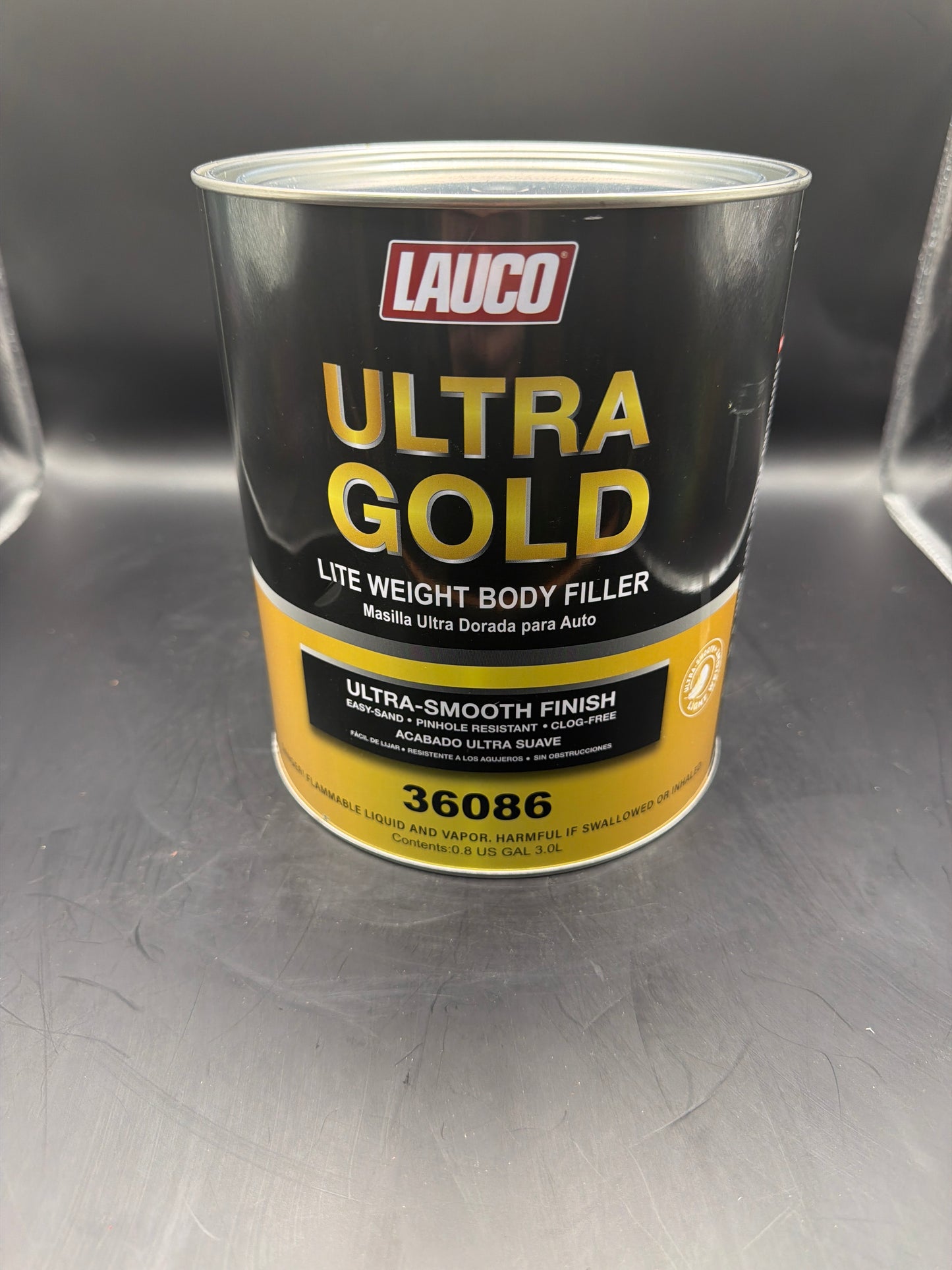 Lauco Ultra Gold Lite Weight Body Filler - Gallon