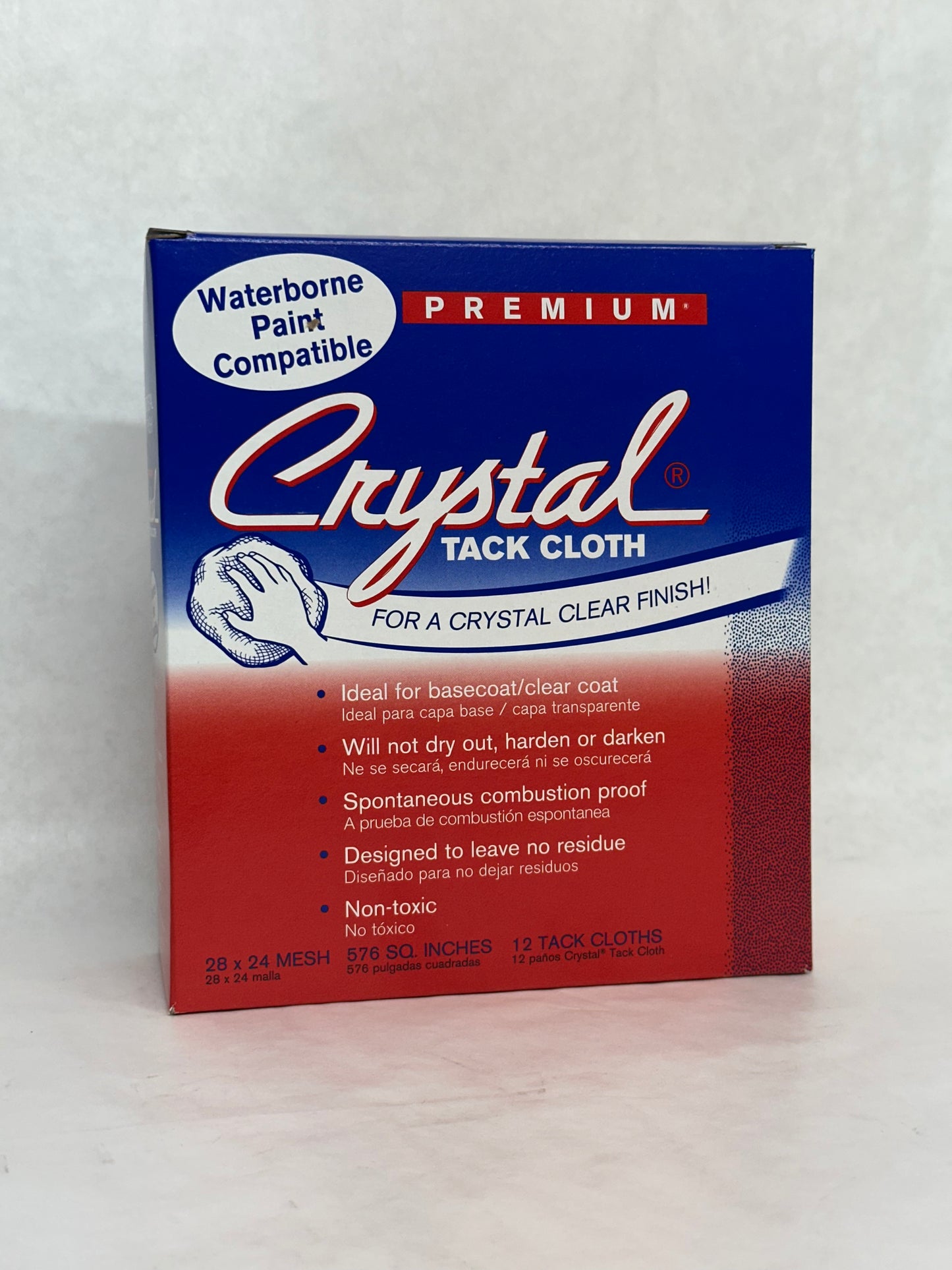 Crystal Tack Cloth 12ct