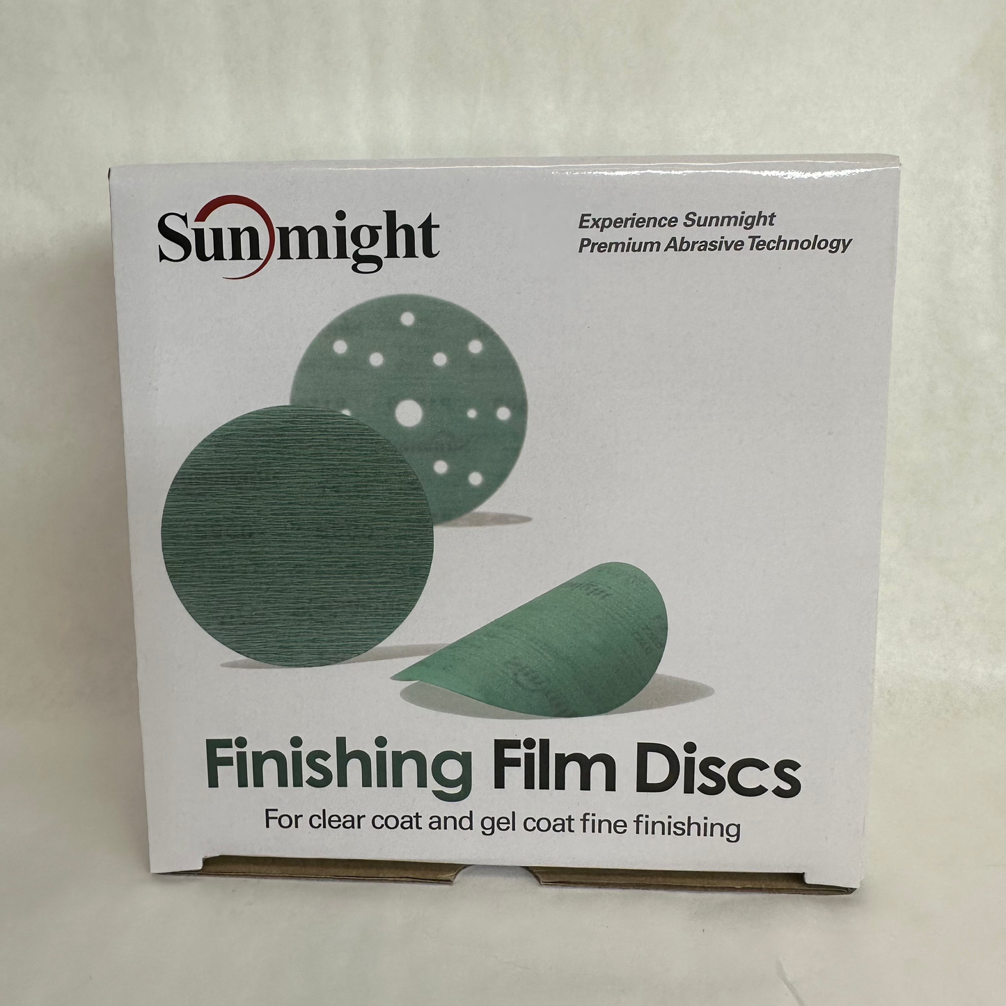 Sunmight 6 Inch DA Sanding Discs, No-hole, 50 Ct.