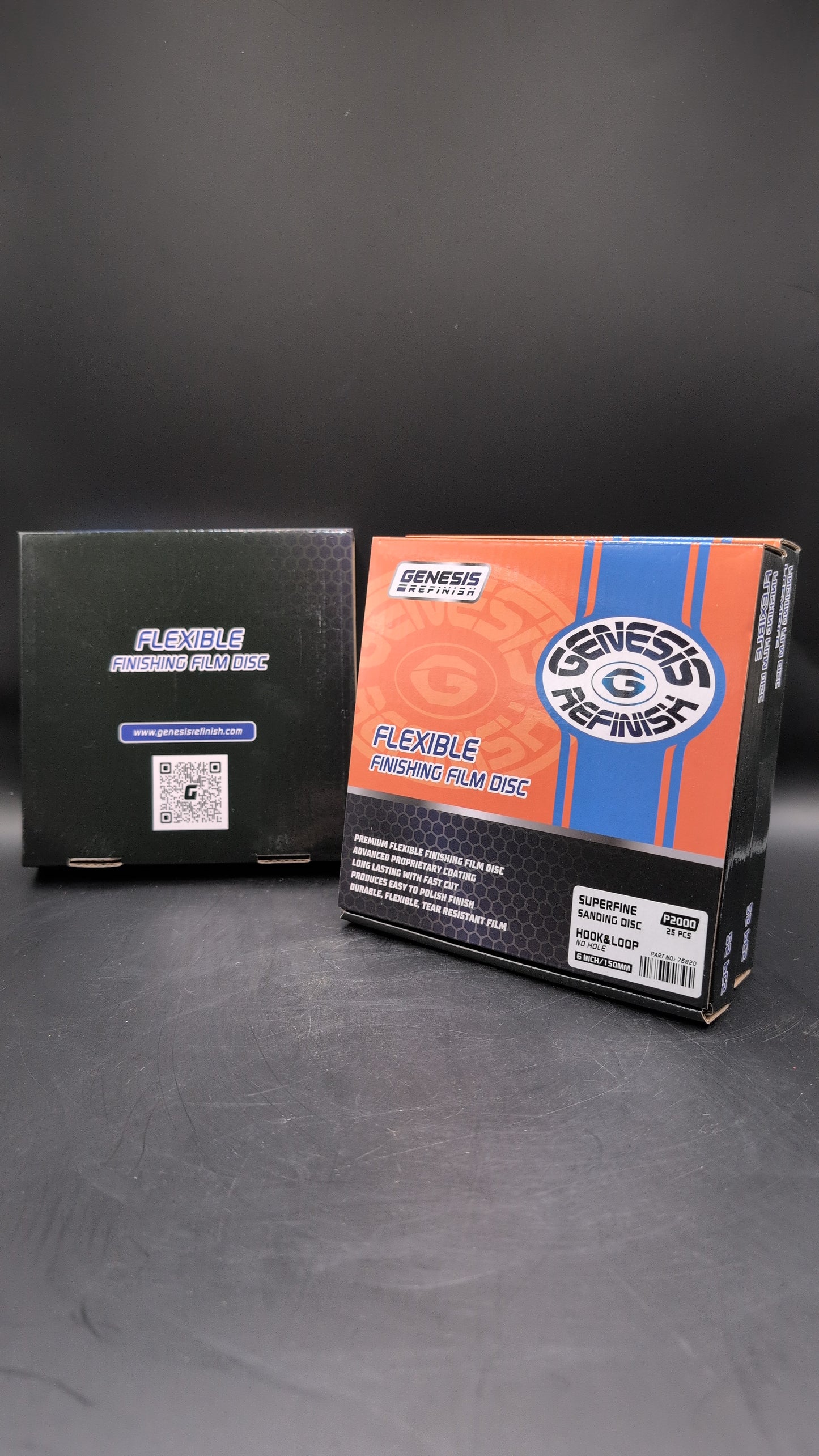 Genesis 6in Orange Flex Finishing Discs (25)