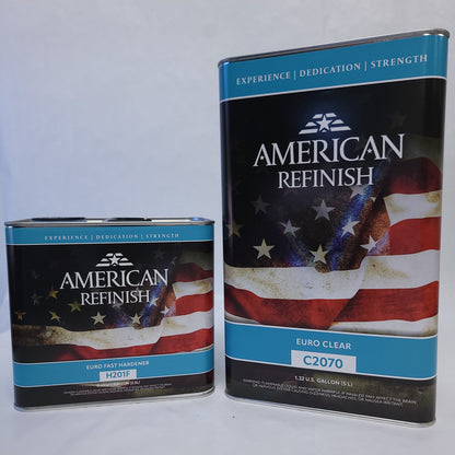 American Refinish C2070 2:1 Euro Clear Kit