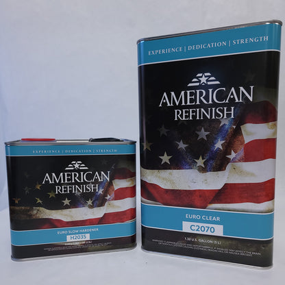 American Refinish C2070 2:1 Euro Clear Kit