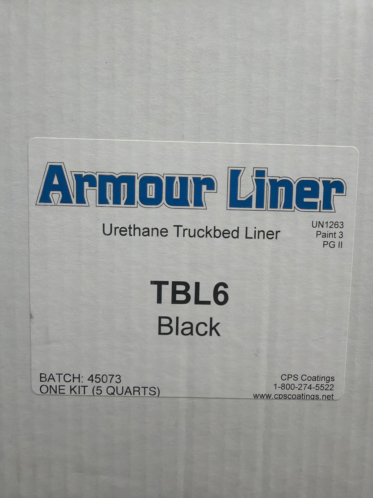 TBL-6 Black Bed Liner