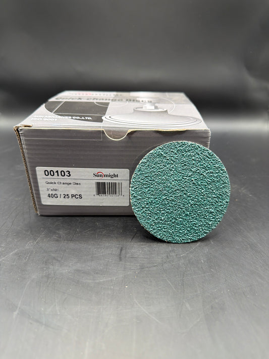 3" QUICK CHANGE DISC - 25ct