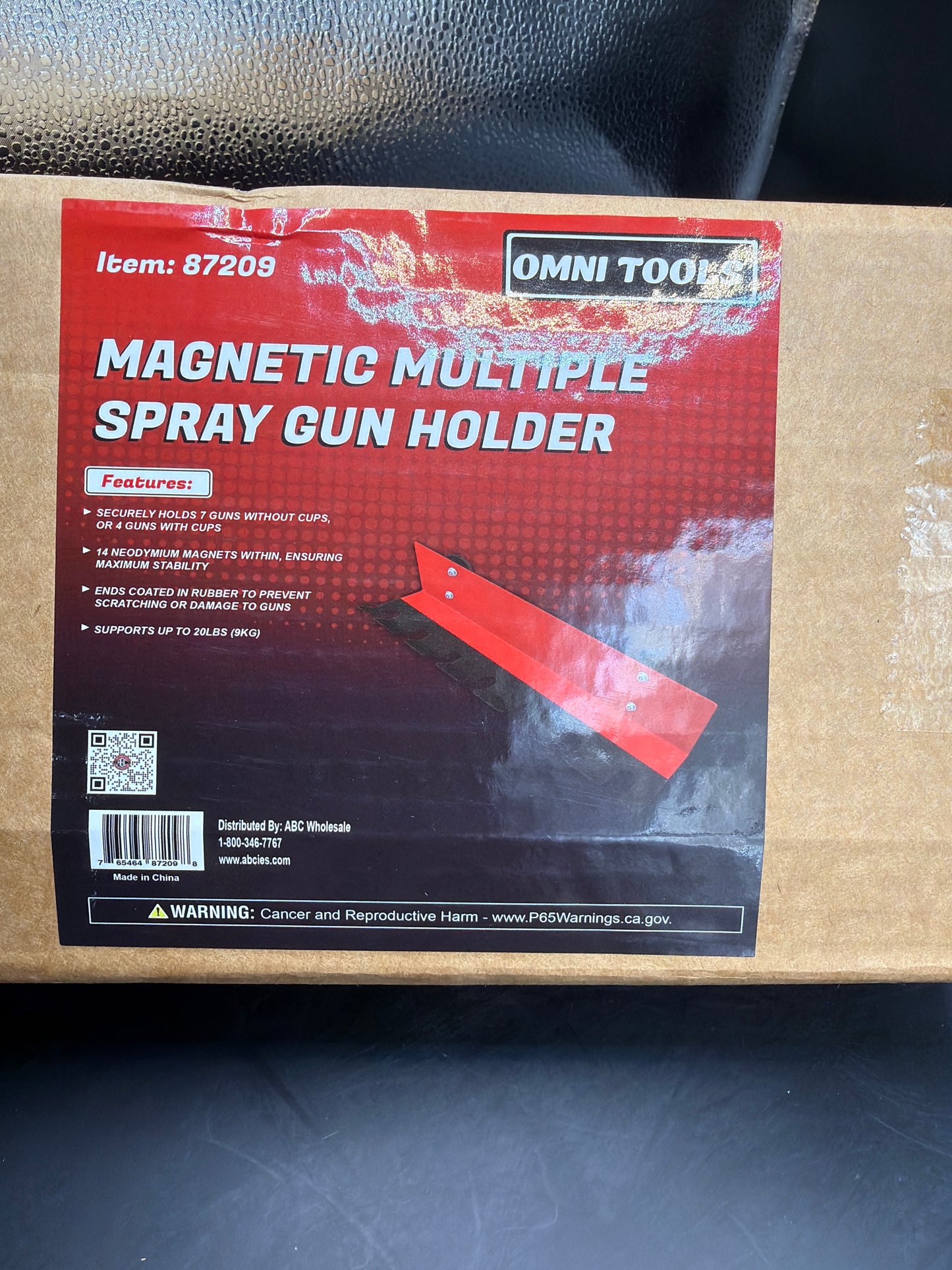 Magnetic Multiple Spray Gun Holder