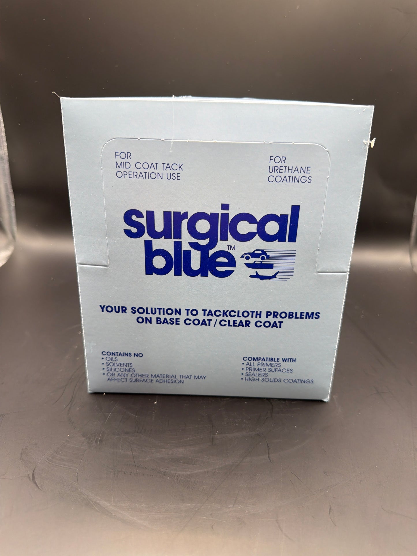Surgical Blue Tack Rags 12ct