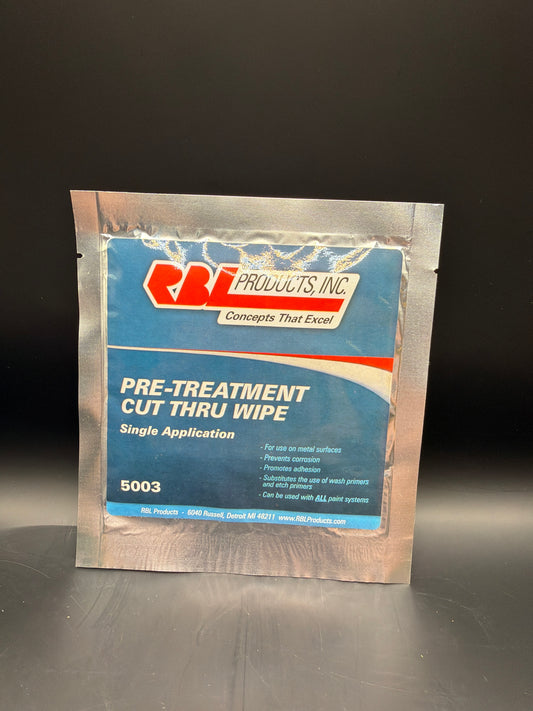 Pre Treatment Cut Thru Wipe