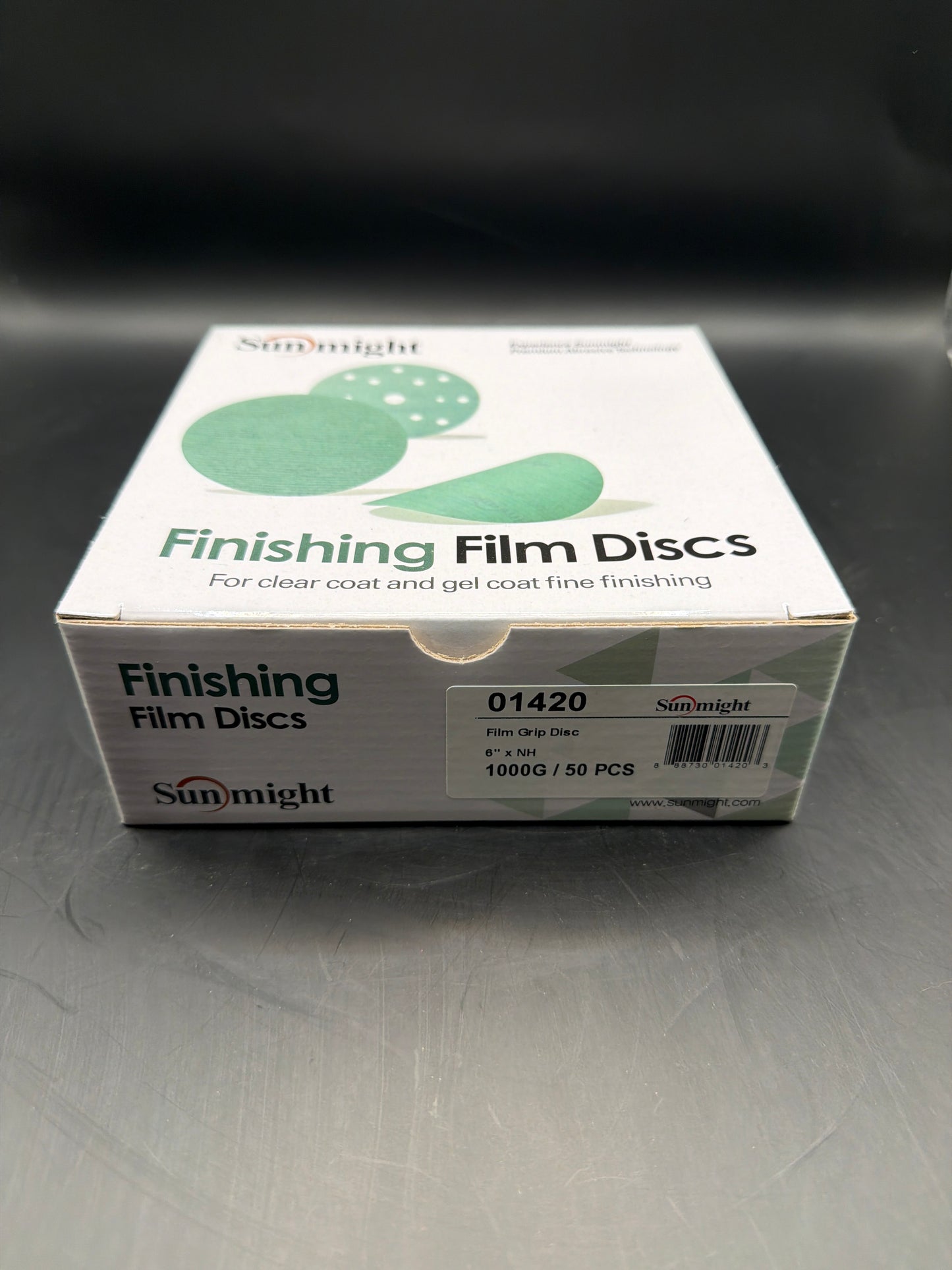 Sunmight 6" Velcro Film Sanding Discs - 50 ct