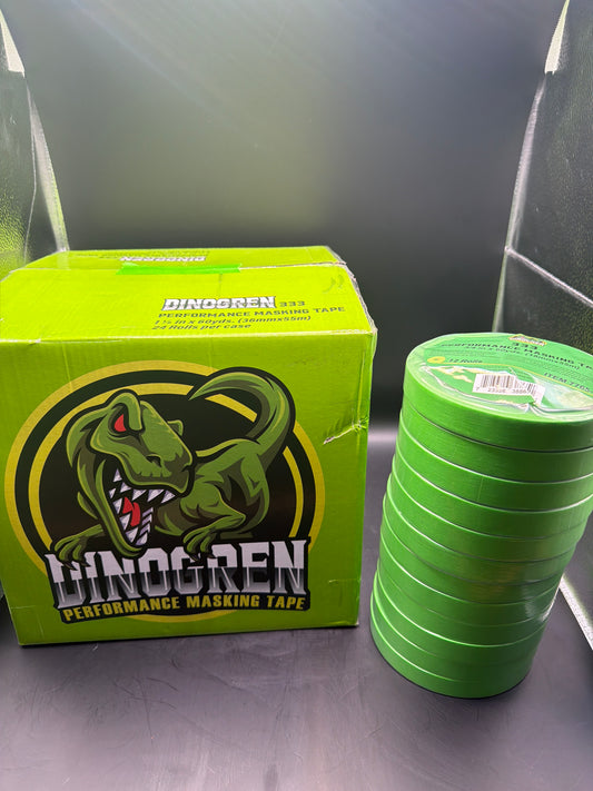 Dinogren 1.5" Green Masking Tape - 7766