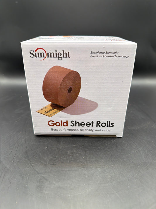 2-3/4" x 45 yd PSA GOLD SANDING ROLL