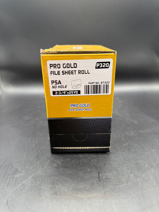 2-3/4" x 25yds PSA Pro Gold Roll