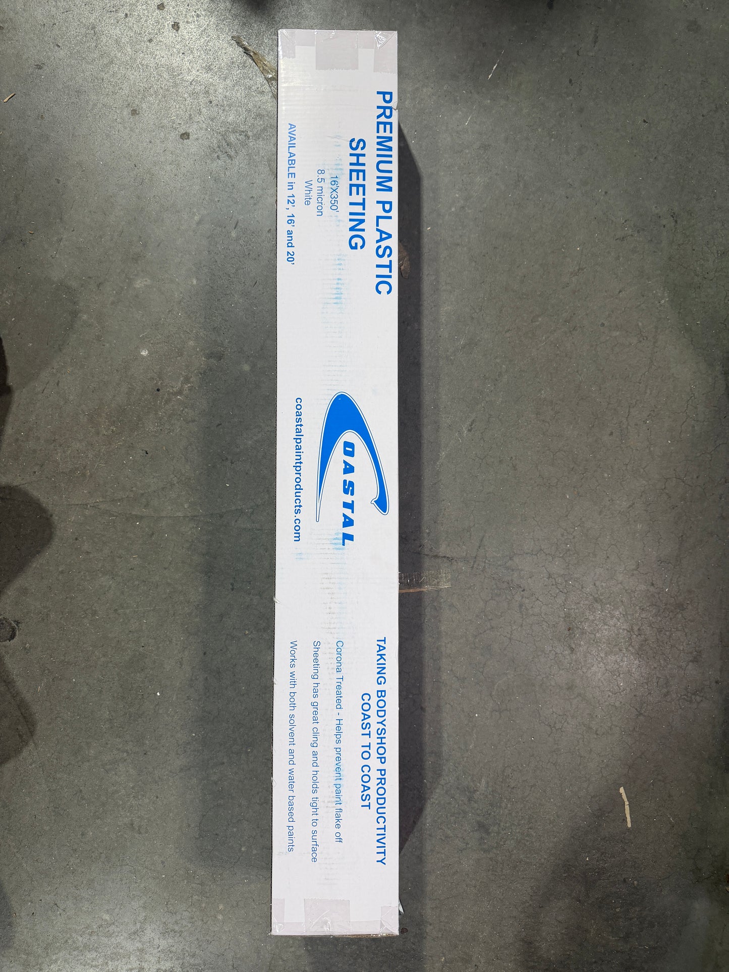 White Plastic Sheeting