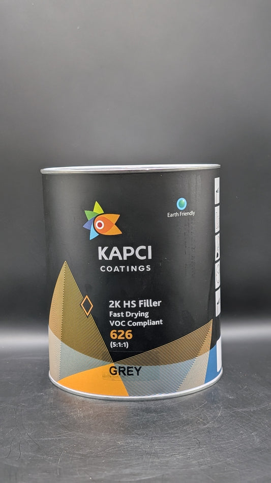 Kapci 626DG - 2K Fast Dry Filler Primer - Dark Grey
