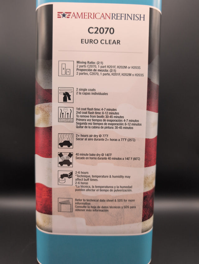 American Refinsh Value Euro Clearcoat (C2070-5L)